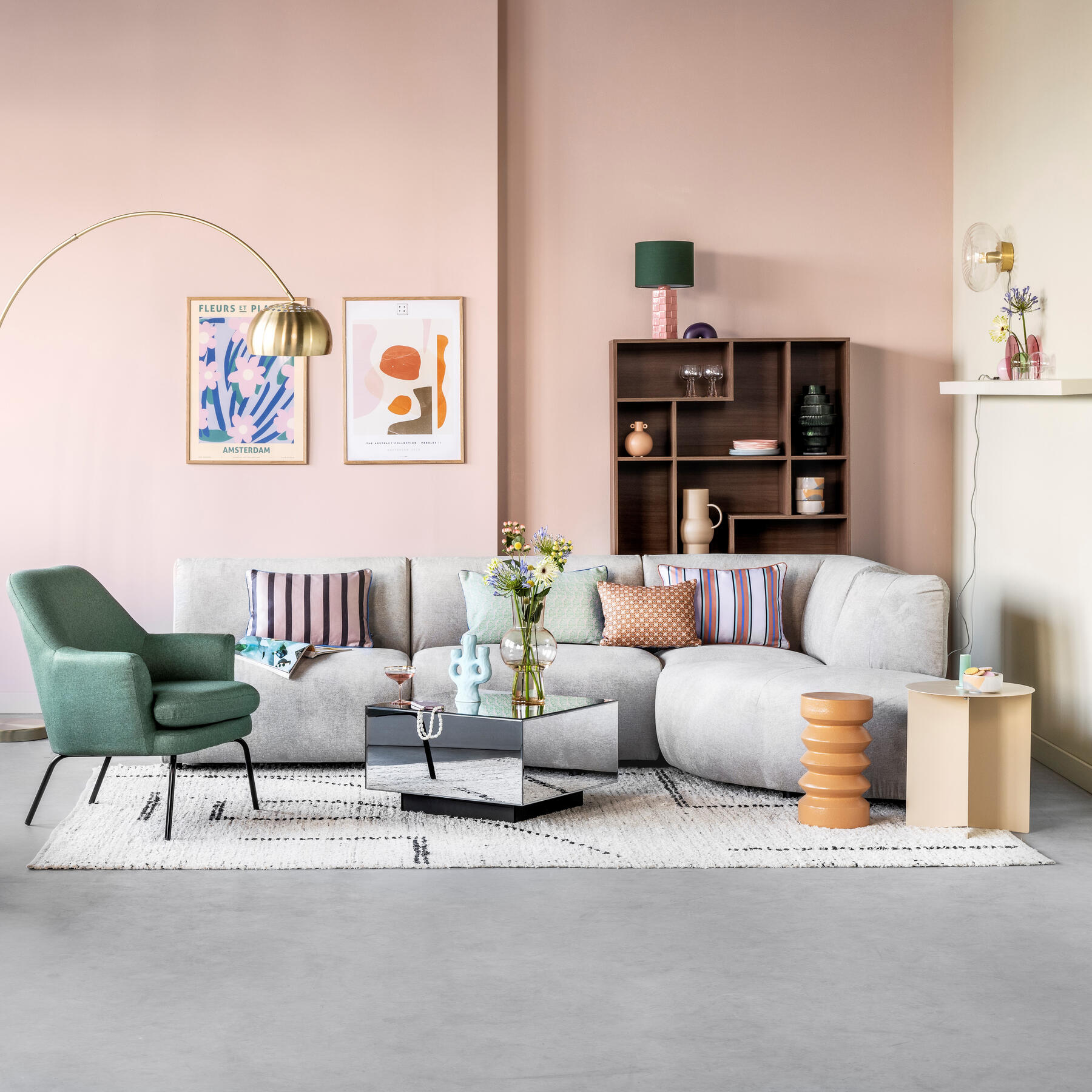 by fonQ Move Bank Element - Hoek - Greige
