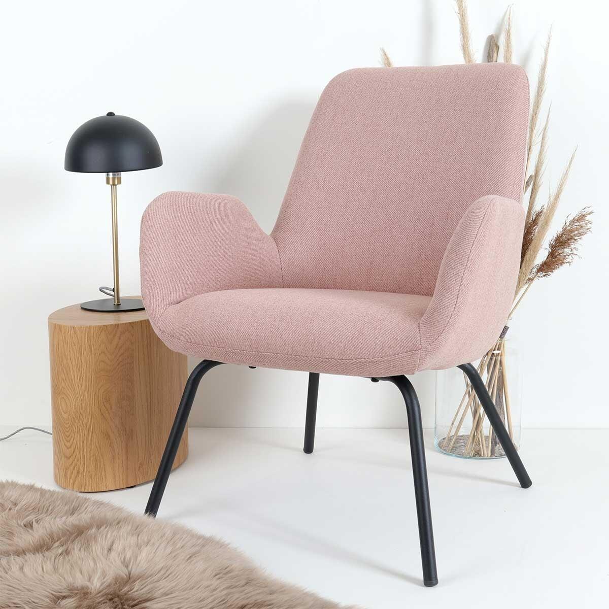Nolon Ninte fauteuil oudroze