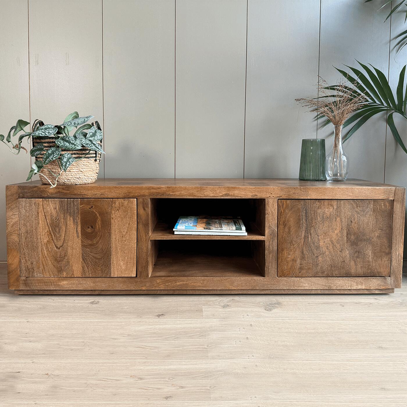Old Inn - Tv meubel Oslo Bruin160cm