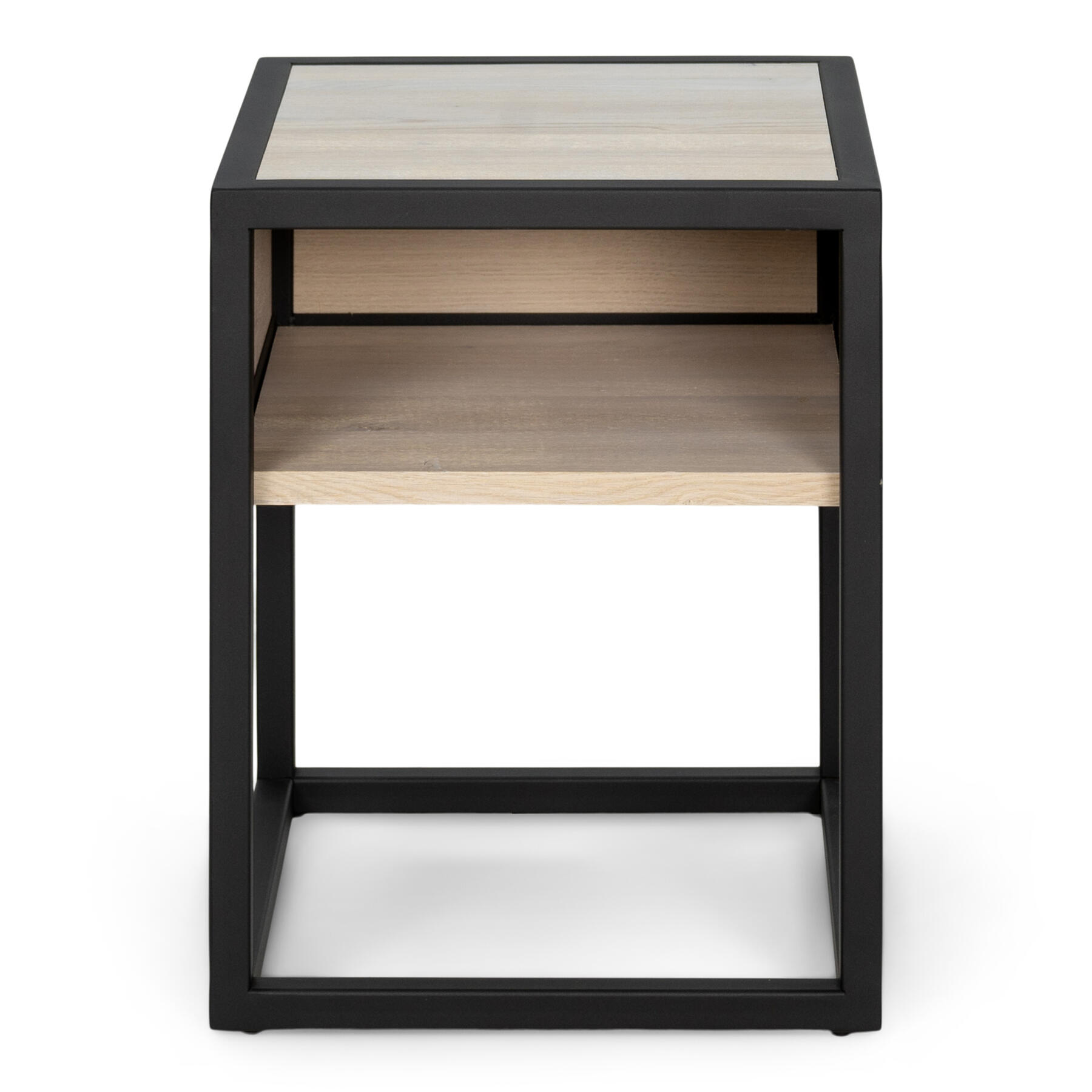 SPINDER DESIGN DIVA ONE-NIGHTSTAND Nachtkast - White Sand | Zwart