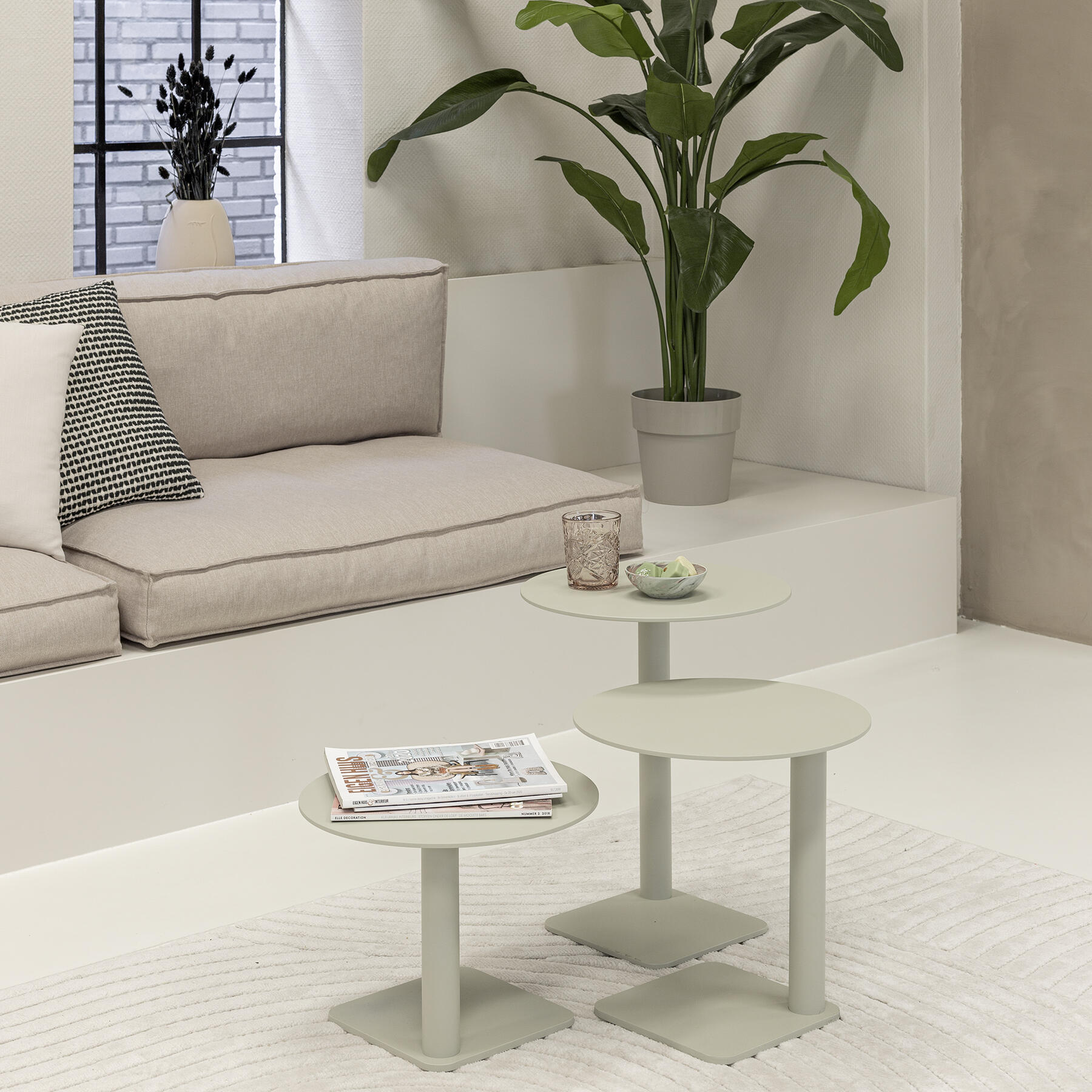 SPINDER DESIGN SUNNY LOW Bijzettafel - Greystone