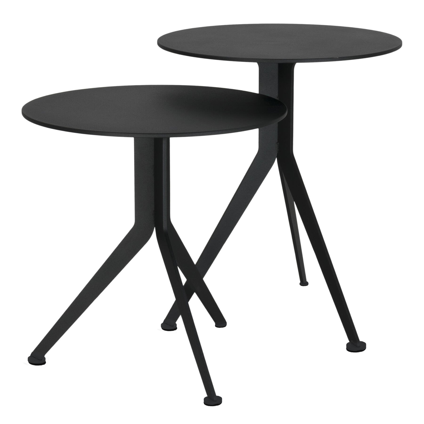 SPINDER DESIGN DALEY LOW Bijzettafel - Zwart