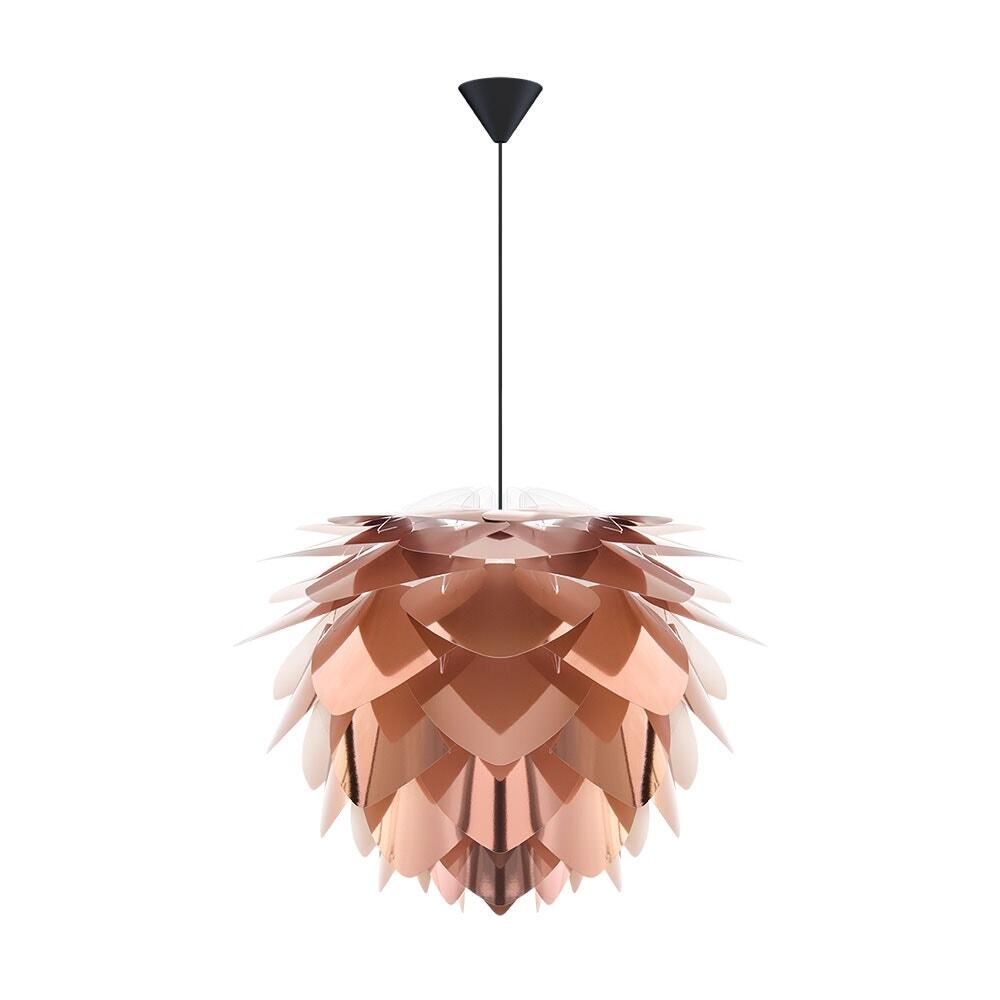 Umage Silvia Medium hanglamp copper - met koordset zwart - Ø 50 cm