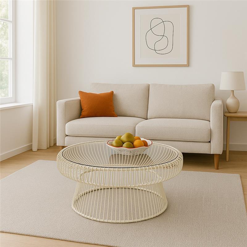 Kare Design Lisboa Salontafel 86cm beige