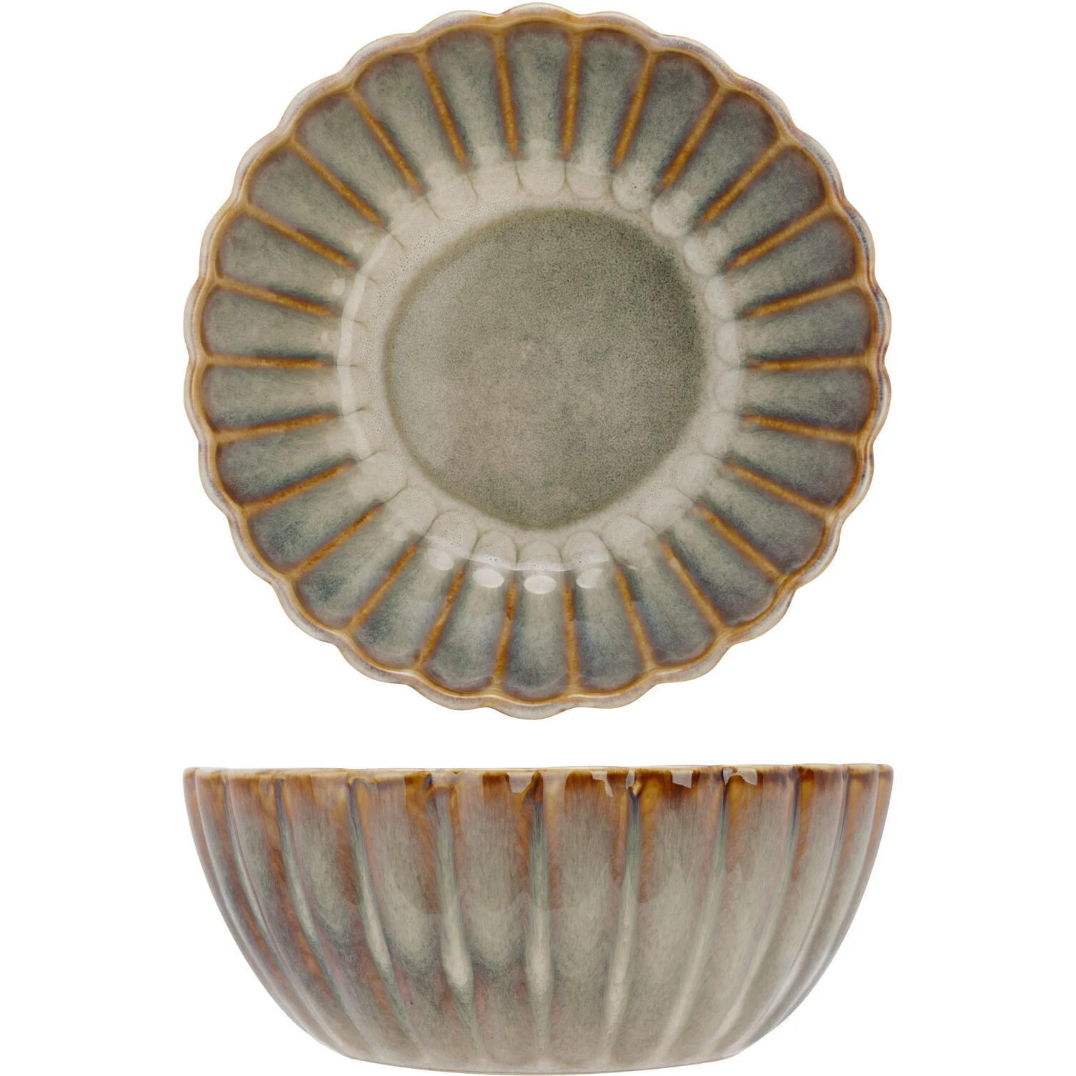 Cosy & Trendy Serviesset Astera Pearl 16-delig | 4 personen - 4 dinerborden, 4 diepe borden, 4 kommen en 4 mokken