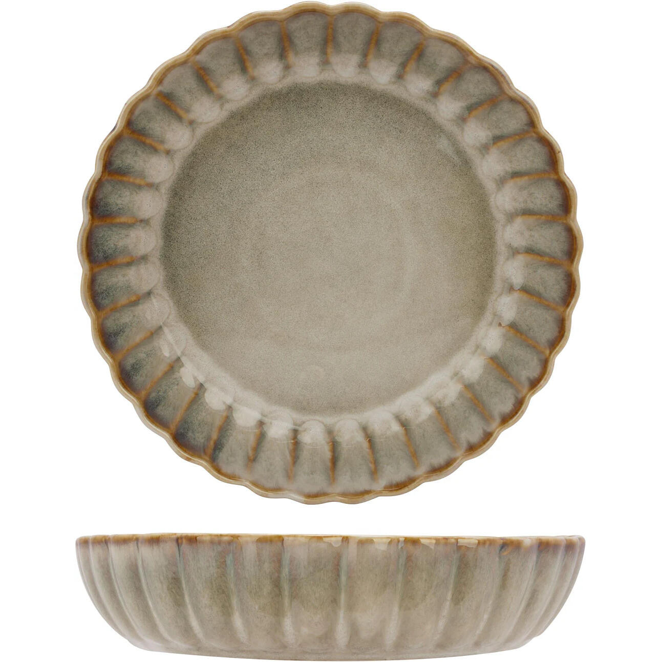 Cosy & Trendy Serviesset Astera Pearl 16-delig | 4 personen - 4 dinerborden, 4 diepe borden, 4 kommen en 4 mokken