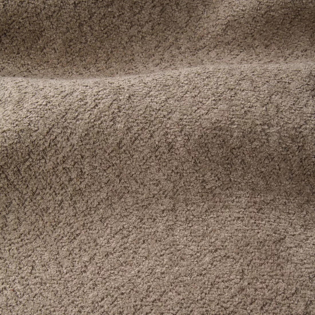3-zitsbank in taupe bouclette stof 205cm
