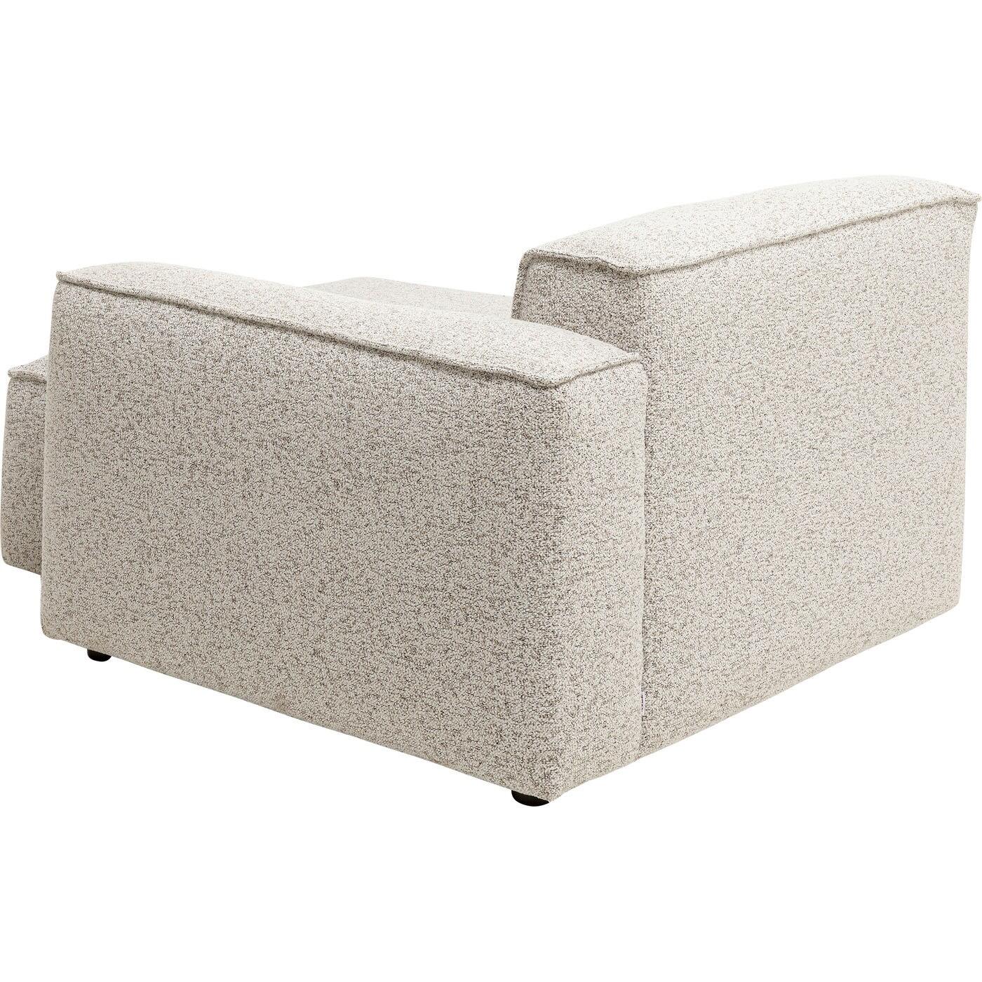 Kare Design Casanova hoek ligstoel - rechts - grijs