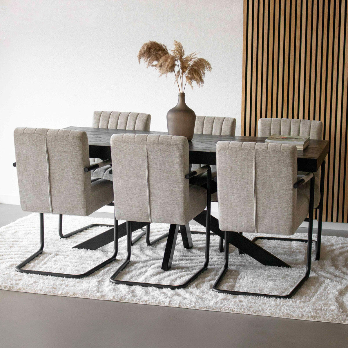Kick buisframe stoel Isa - Beige