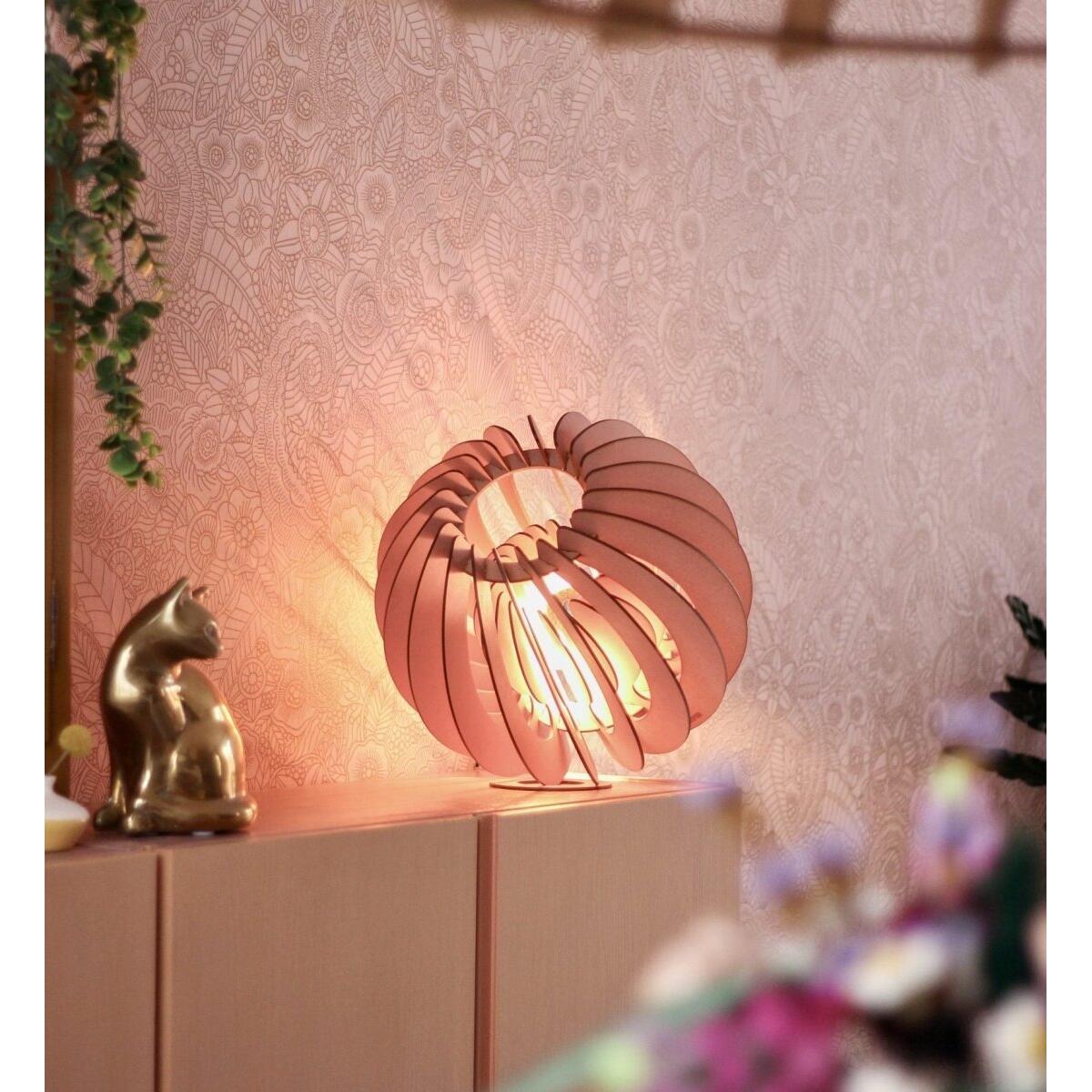 Van Tjalle en Jasper William Shakesphere vloerlamp - Aged Pink
