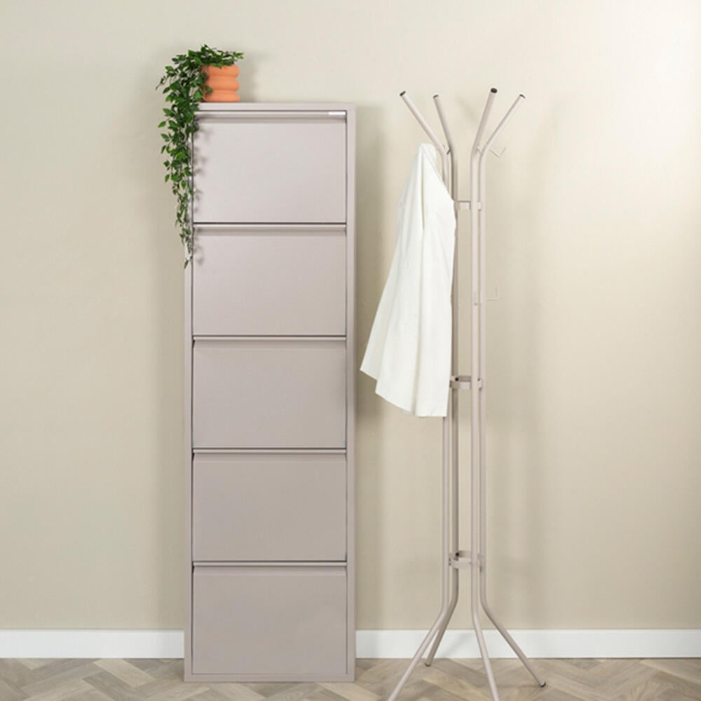 Spinder Design Billy 5 Schoenenkast - Silky Taupe