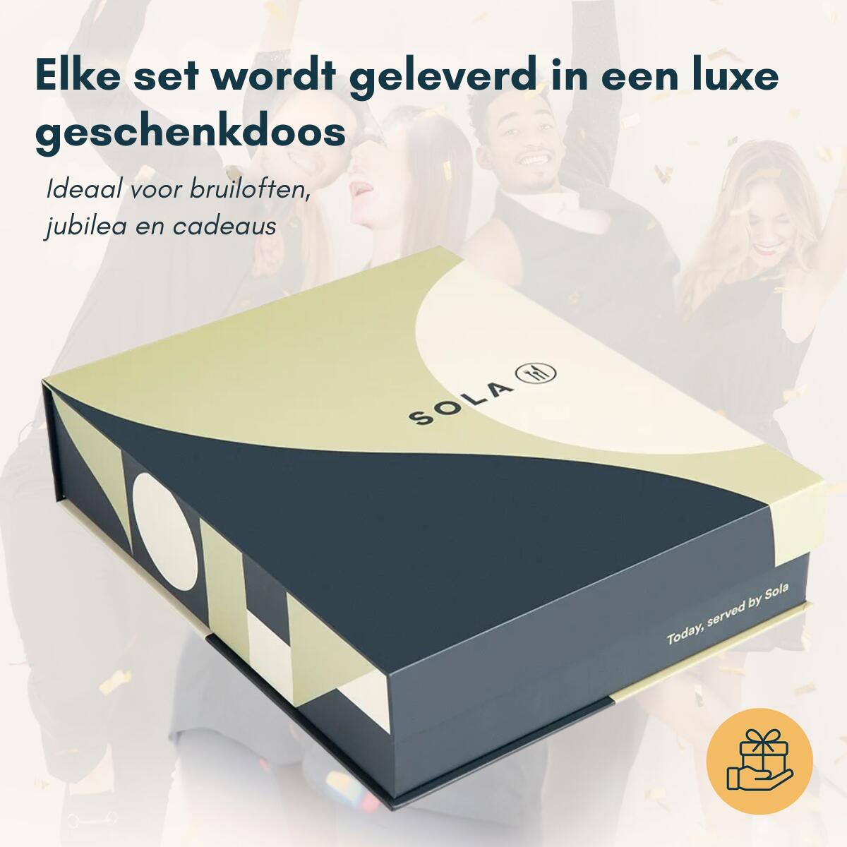 Sola Bestekset Lima - 18|10 RVS - 70 delig | 8 personen