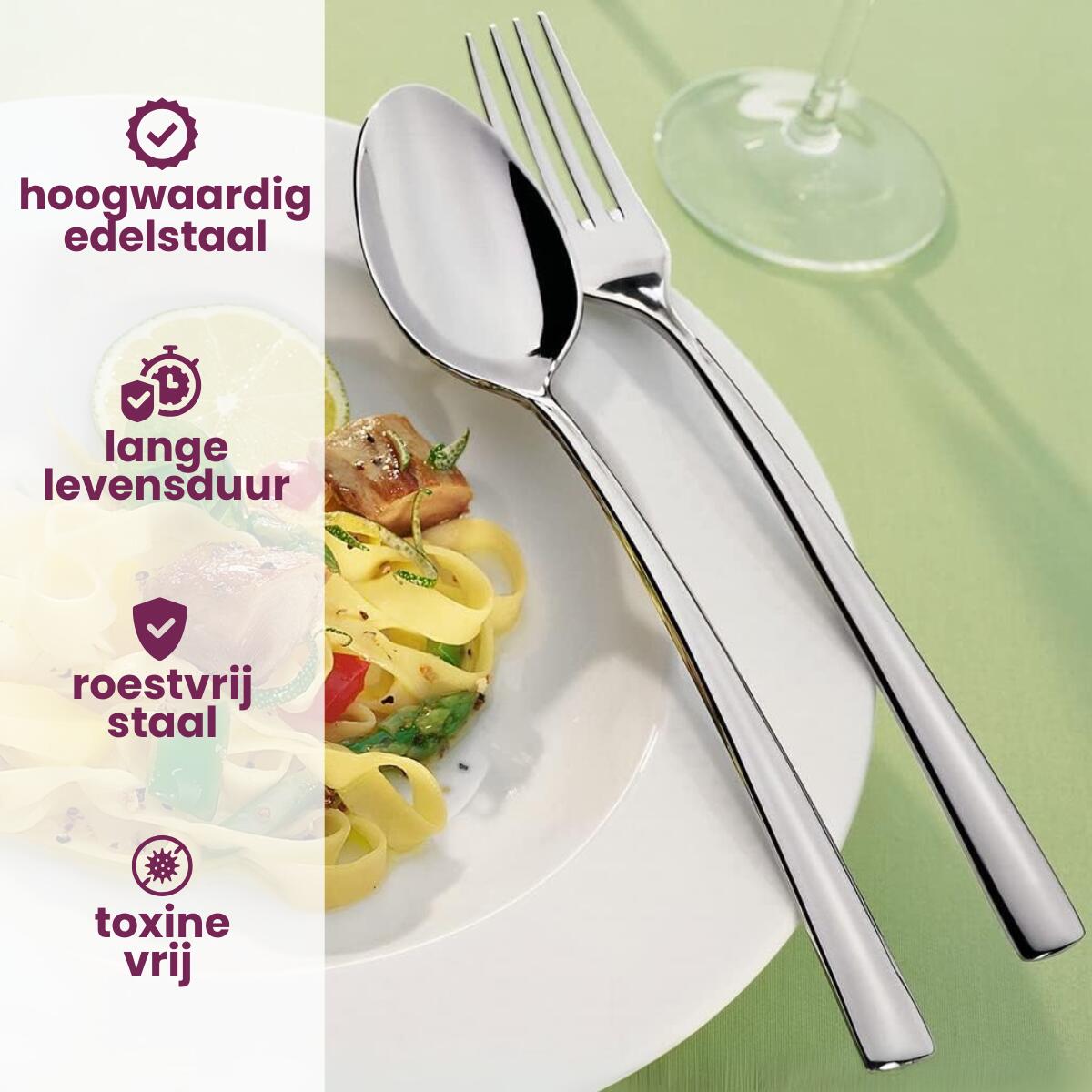 Villeroy & Boch Bestekset Piemont - 24 delig | 6 personen