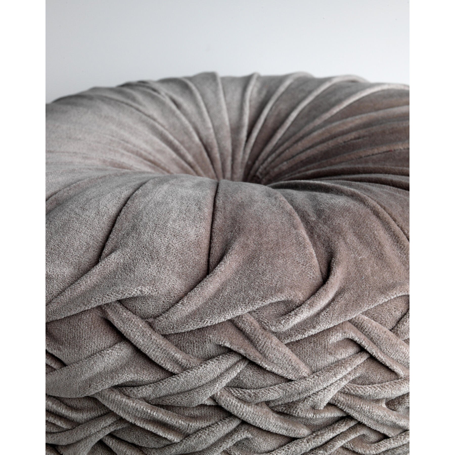 Dutch Decor sierkussen KAJA - Ø40 cm Driftwood