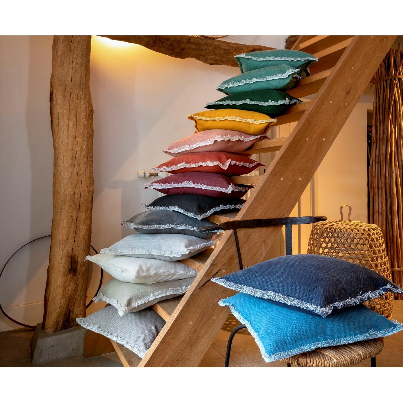 Dutch Decor kussenhoes BURTO - 60x60 cm Driftwood
