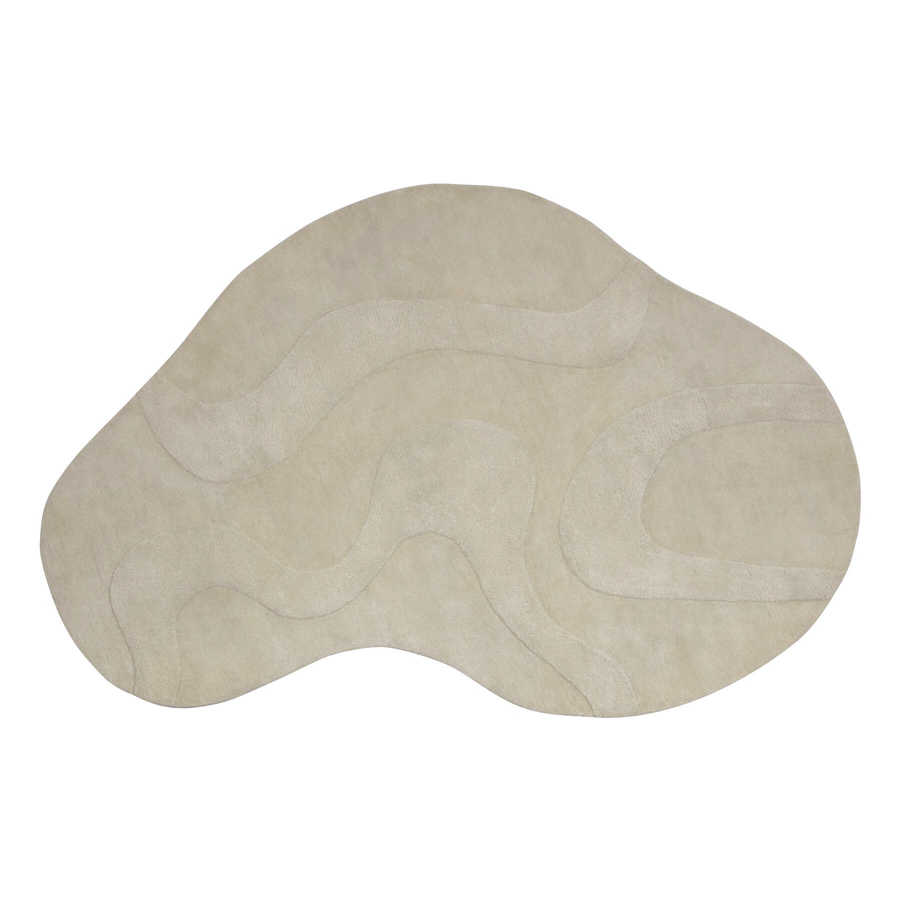 WOOOD Exclusive Alya Vloerkleed 170 x 240 cm - Milk