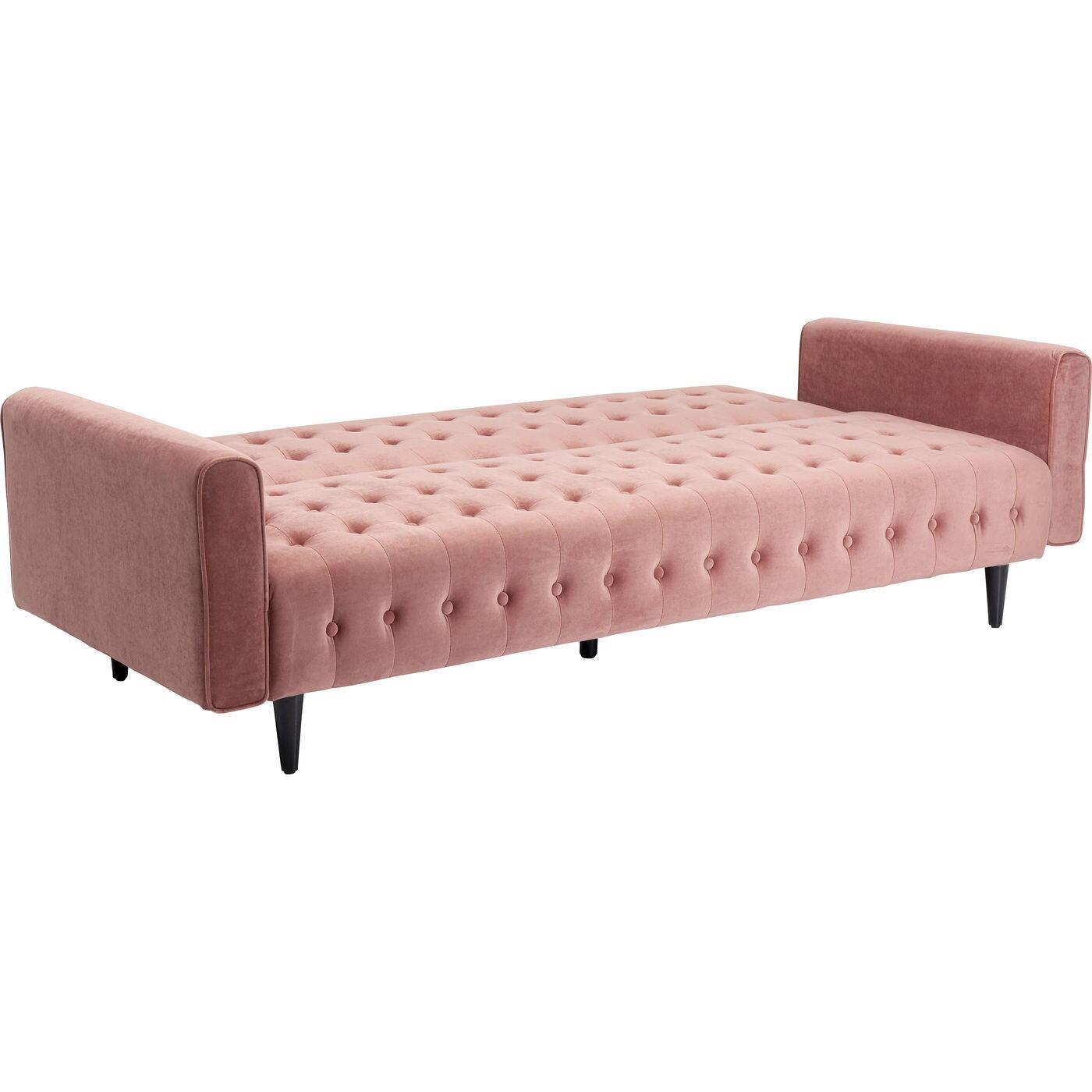 Kare Slaapbank Milchbar Roze 219cm