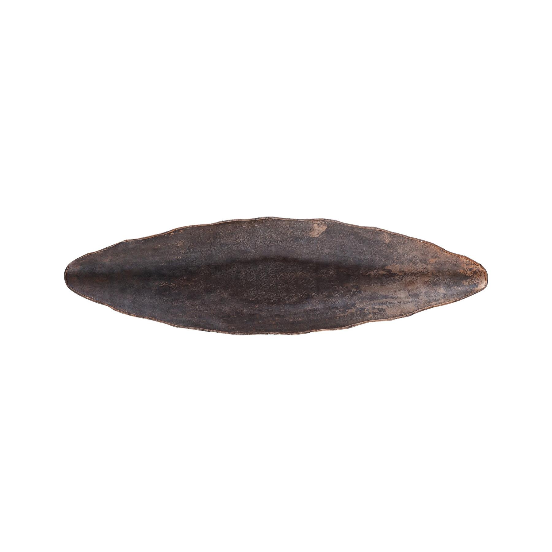 PTMD Semin Schaal - 57x15x5 cm - Aluminium - Koper