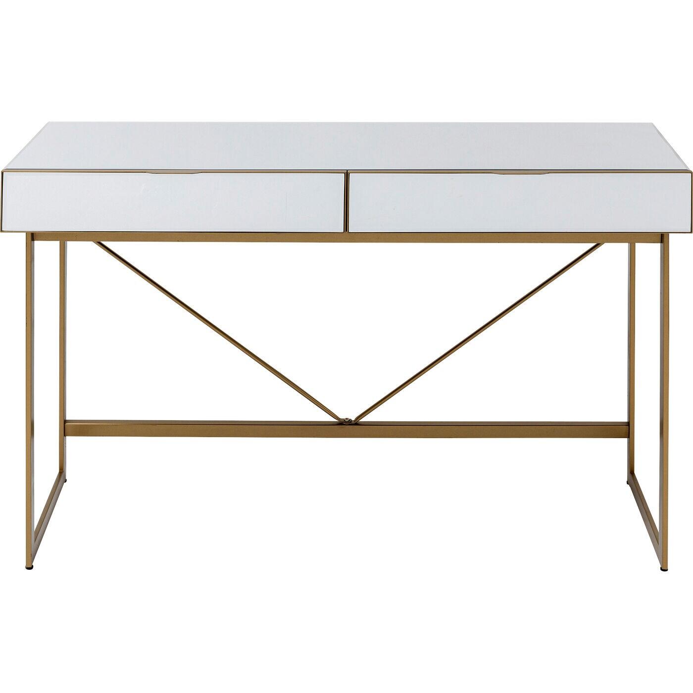Kare Design Soran bureau goud 120x50cm
