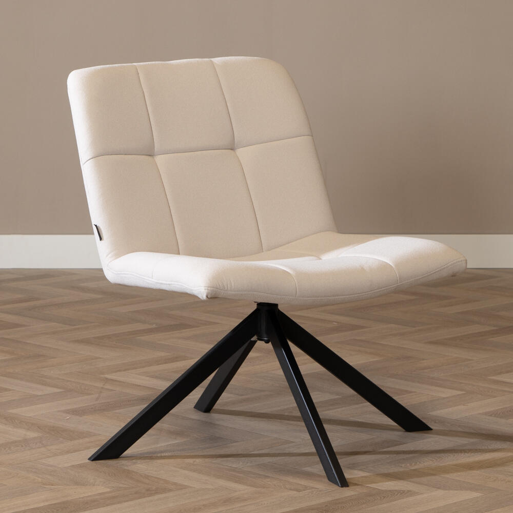 Bronx71 Scandinavische fauteuil Eevi gerecyclede stof off white