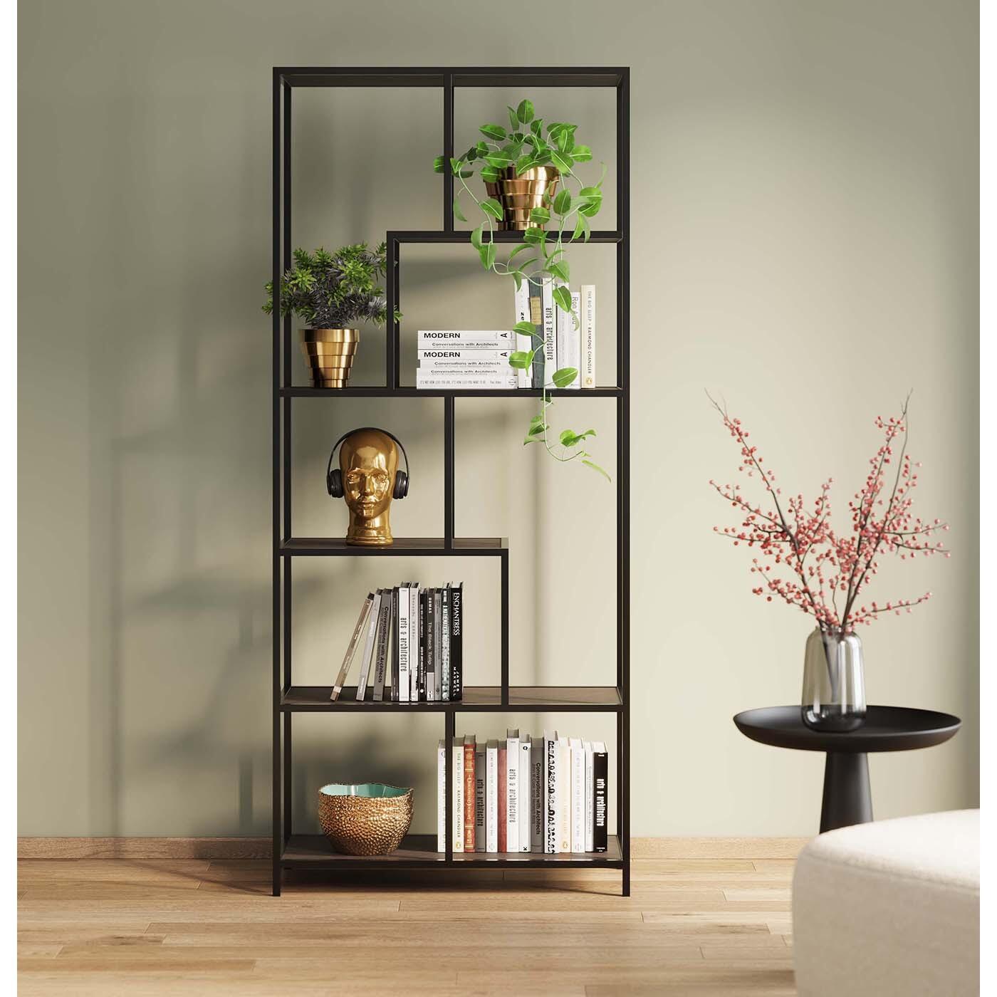 Kare Design Loftie bookshelf zwart 185x77cm