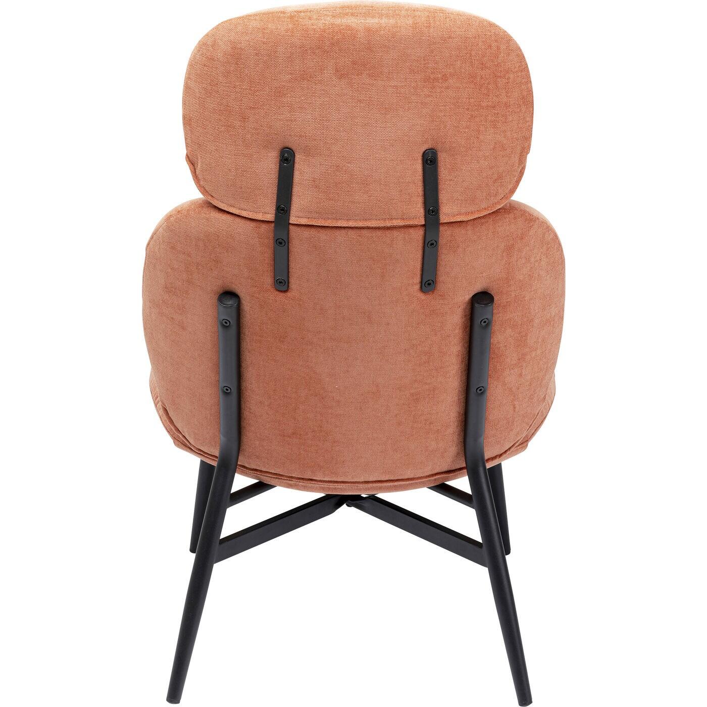 Kare Design Elodie Fauteuil oranje
