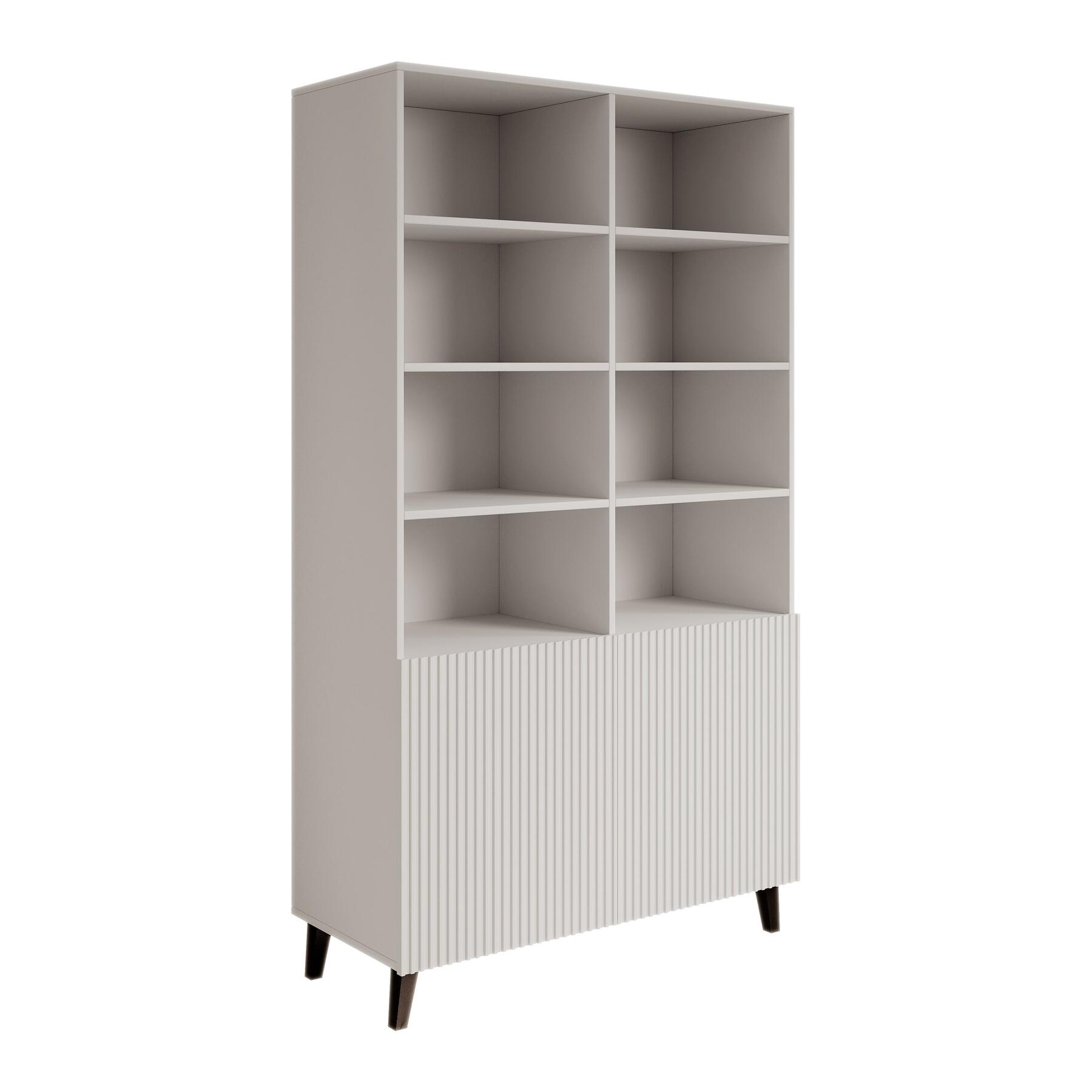 Meubella - Boekenkast Palamos - Wit - 100 cm
