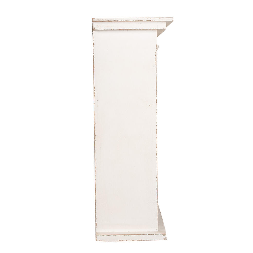 Clayre & Eef Wandrek 51x20x56 cm Wit MDF