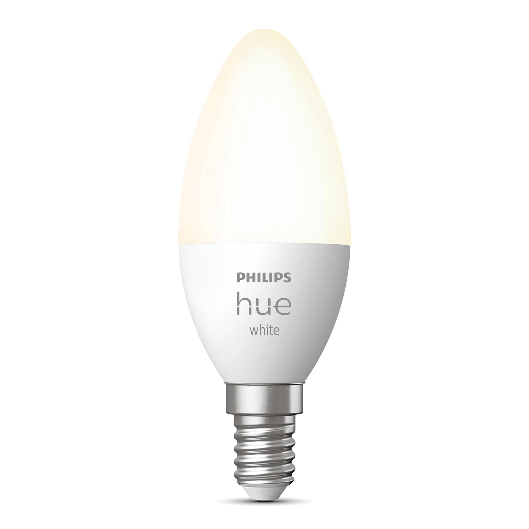 FonQ Philips Hue White Kaarslamp - E14 - 1-pack aanbieding