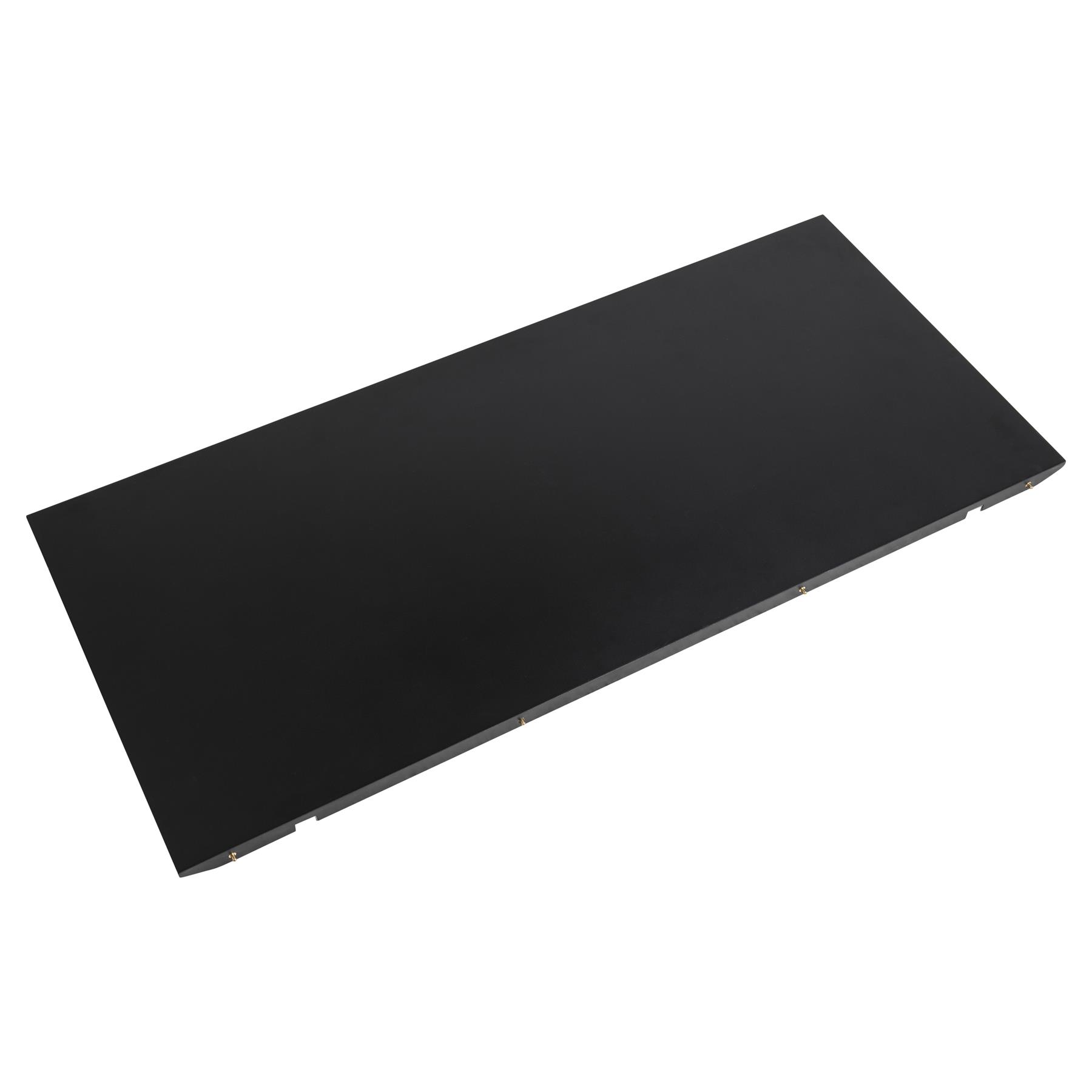 FonQ Hioshop Coy verlengblad voor eettafel 1 stk. 100x50 cm zwart. aanbieding