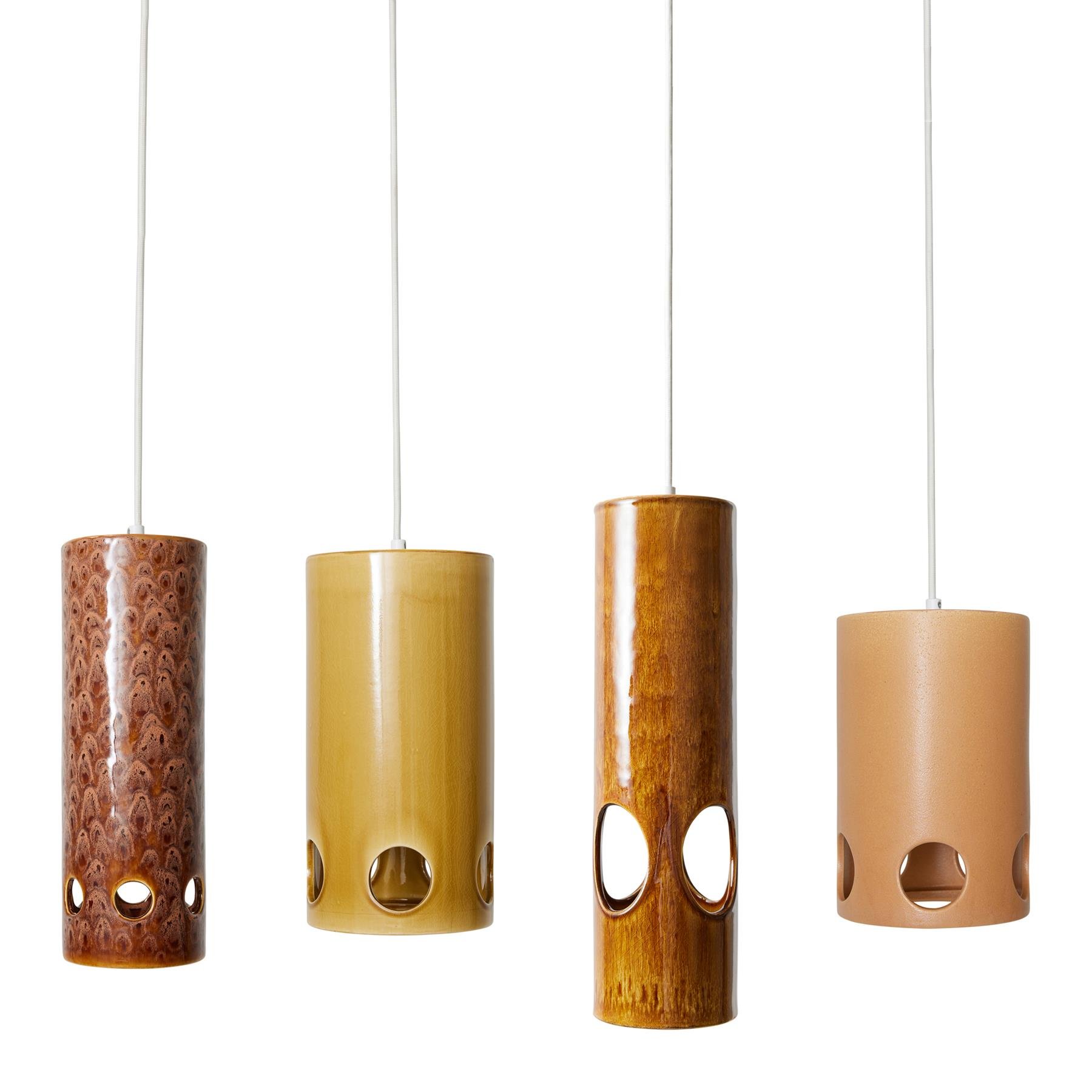 HKliving Ceramic Hanglamp - Lychee