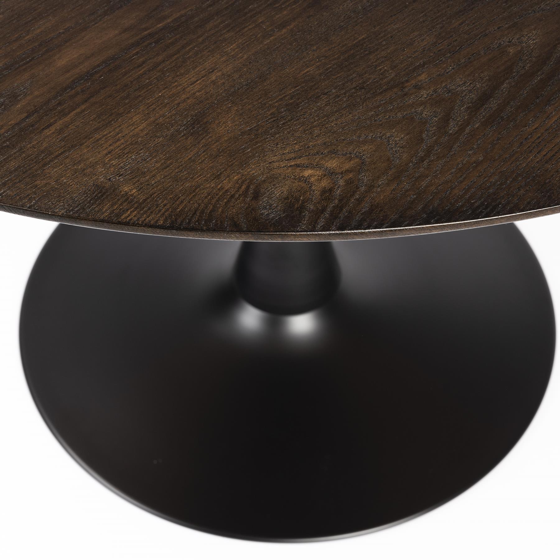 by fonQ  Malta Eettafel - Ø 110 cm - Bruin