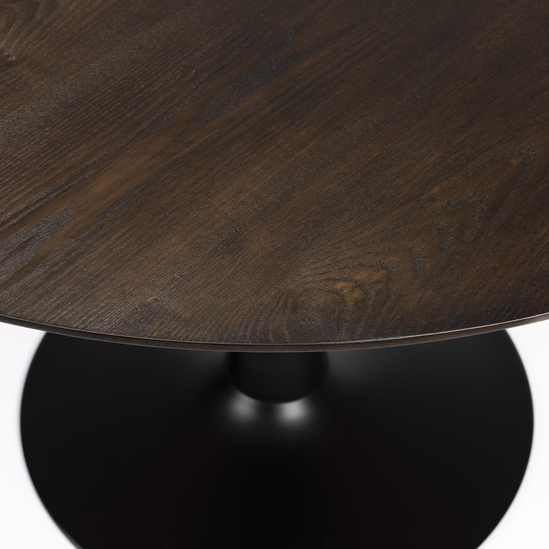 by fonQ  Malta Eettafel - Ø 110 cm - Bruin