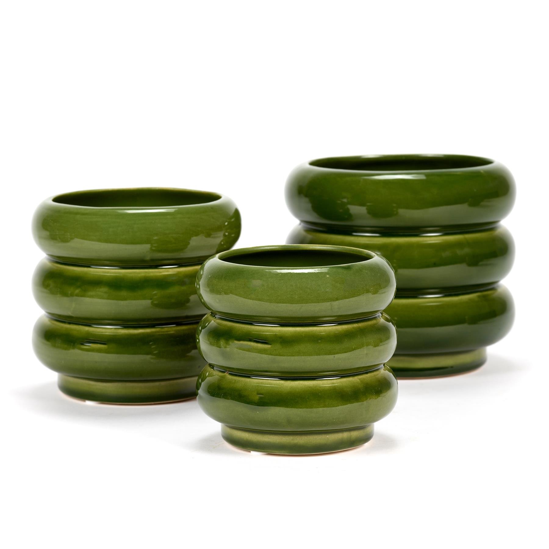 SERAX - Sixties Bloempot L - Green