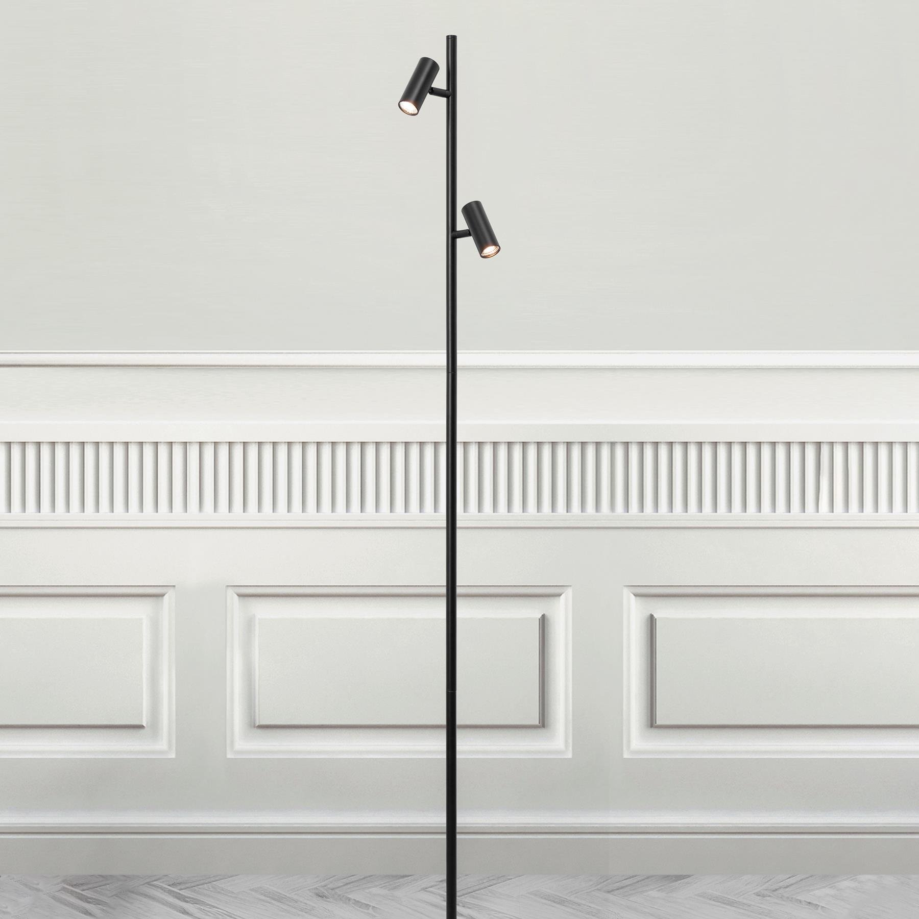 Nordlux Omari Vloerlamp - Zwart