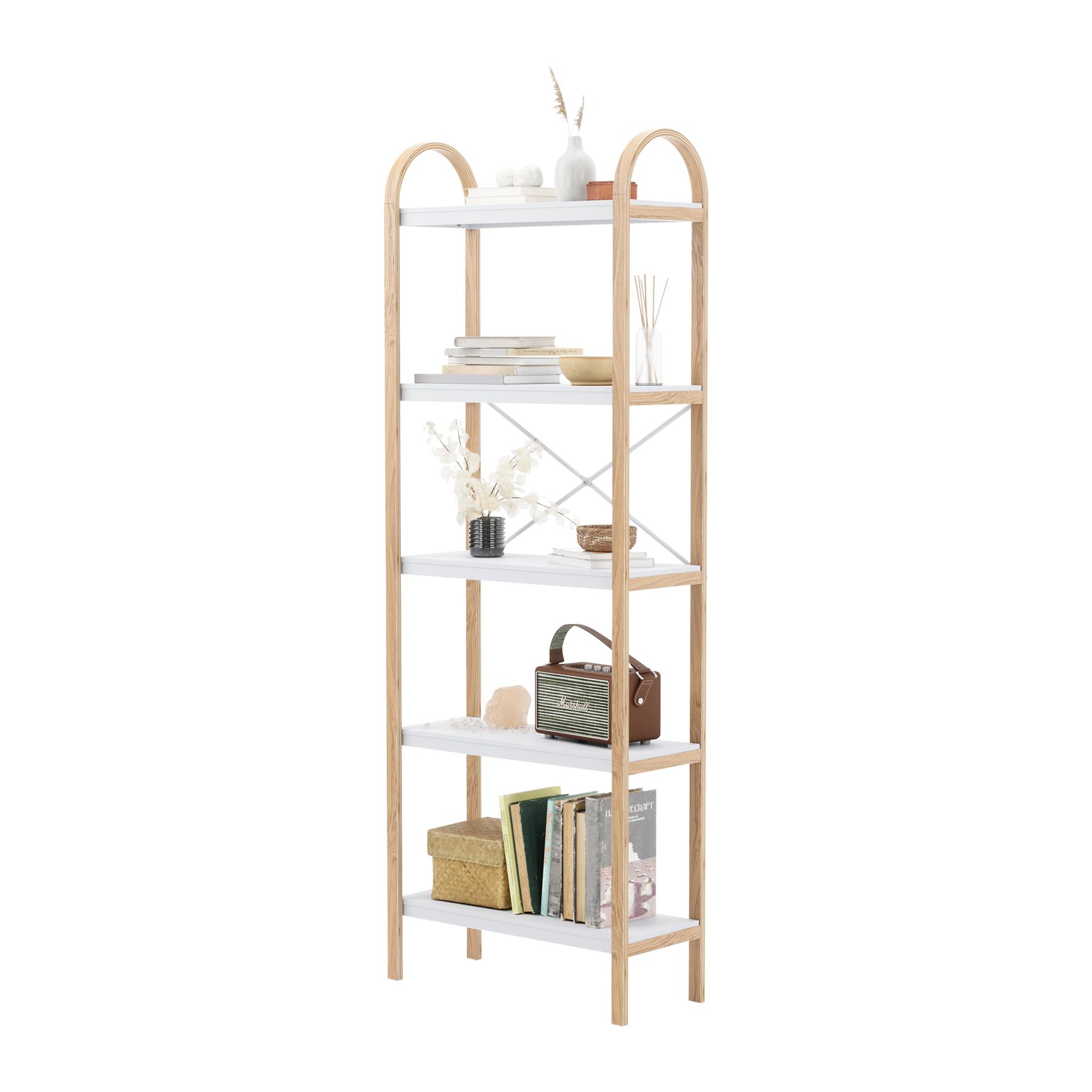  Umbra Bellwood Stellingkast - Wit/Naturel
