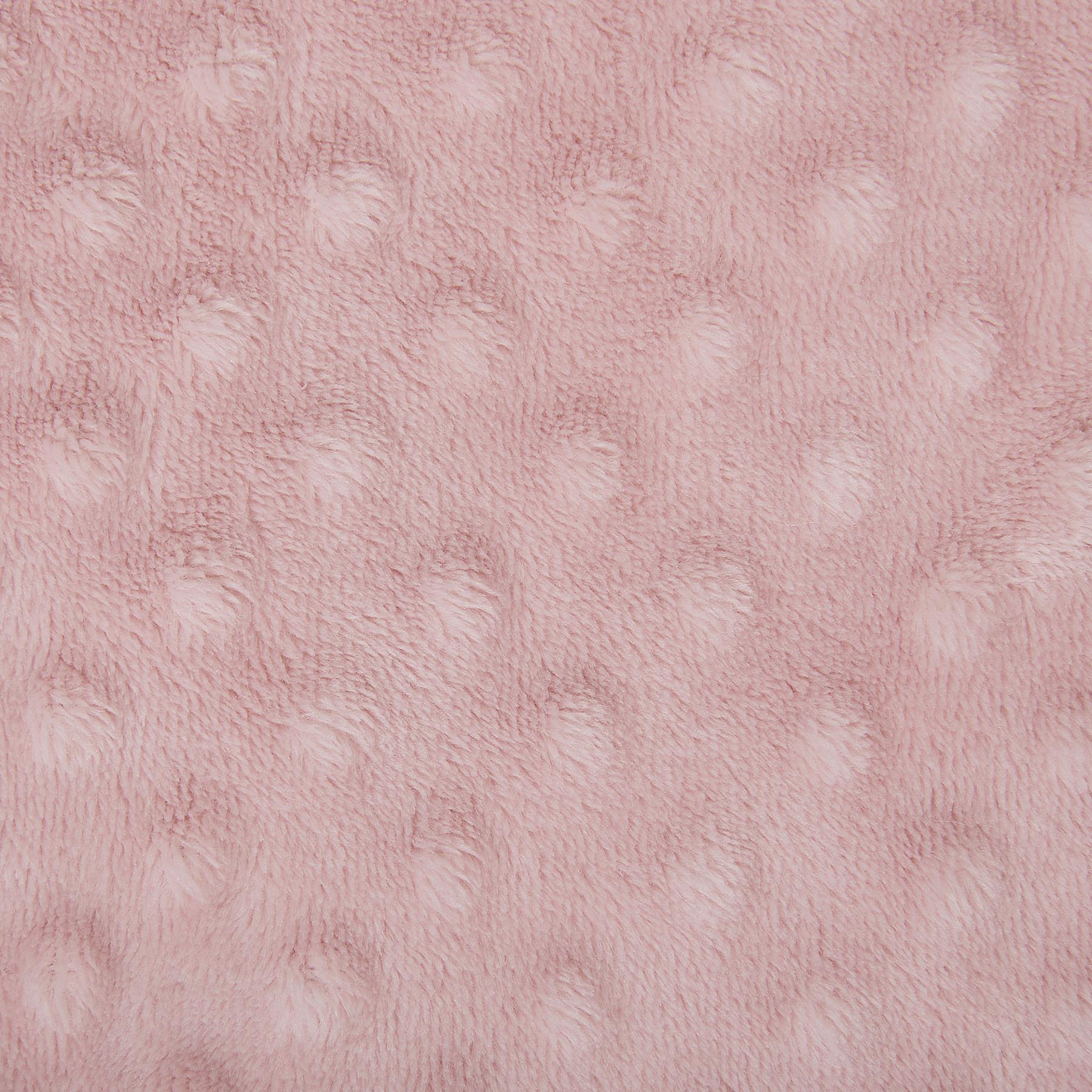 Beliani - SAMUR - Plaid - Roze - 200 x 220 cm - Polyester