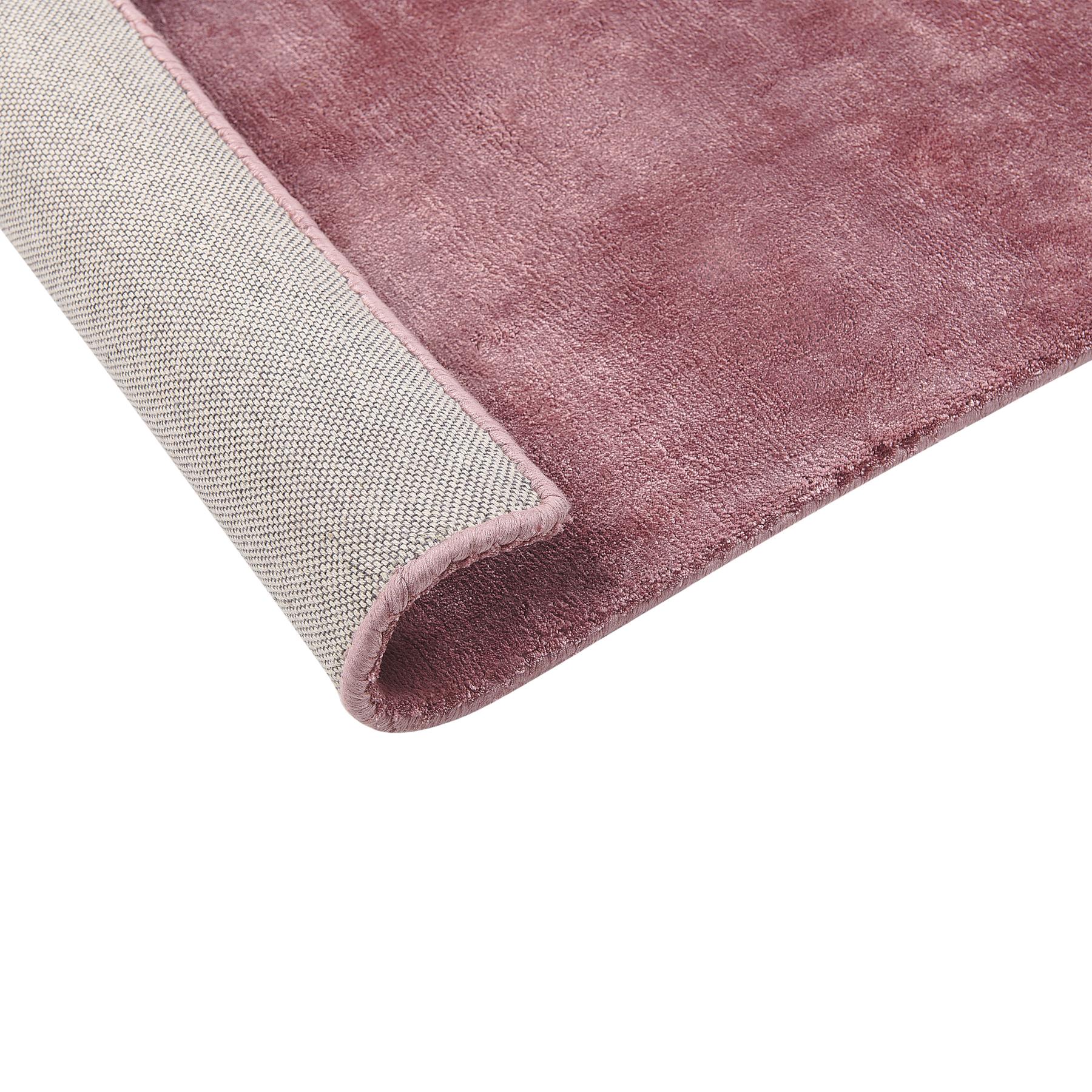 Beliani - GESI II - Vloerkleed - Roze - 80 x 150 cm - Viscose