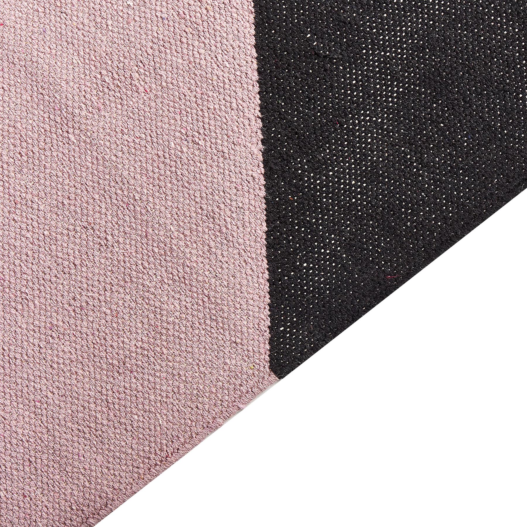 Beliani-NIZIP-Modern vloerkleed-Multicolor-140 x 200 cm-Katoen