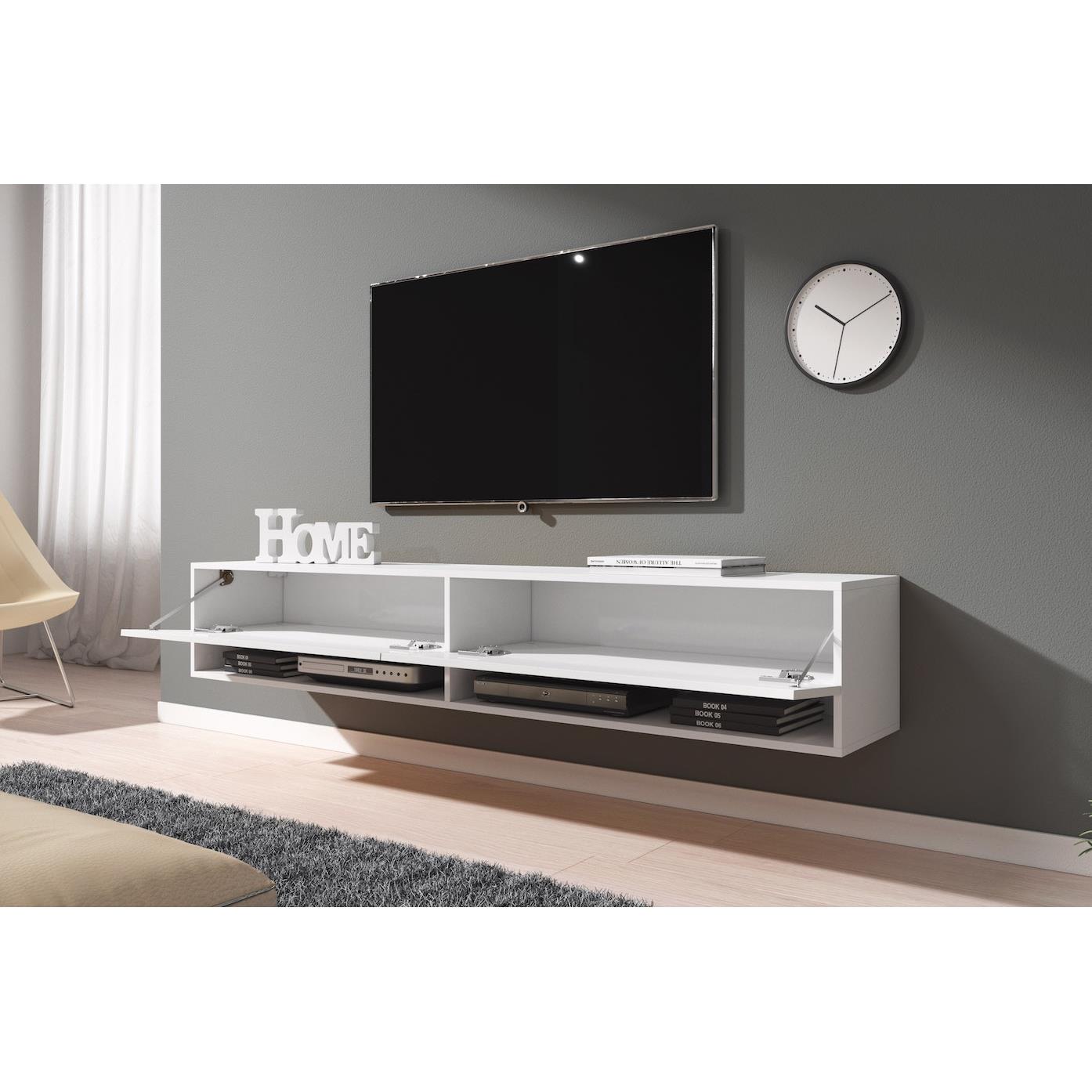 Meubella TV-Meubel Asino - Wit - 180 cm