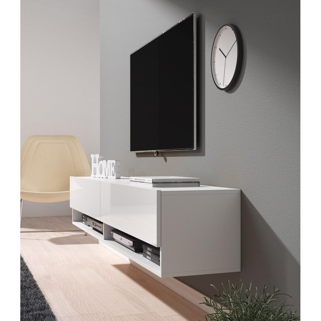 Meubella TV-Meubel Asino - Wit - 180 cm