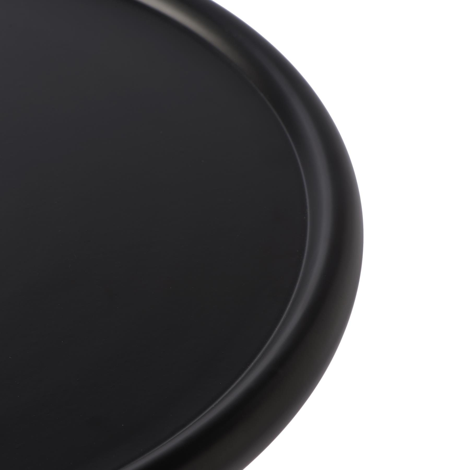 POLSPOTTEN Twister Bijzettafel - Zwart
