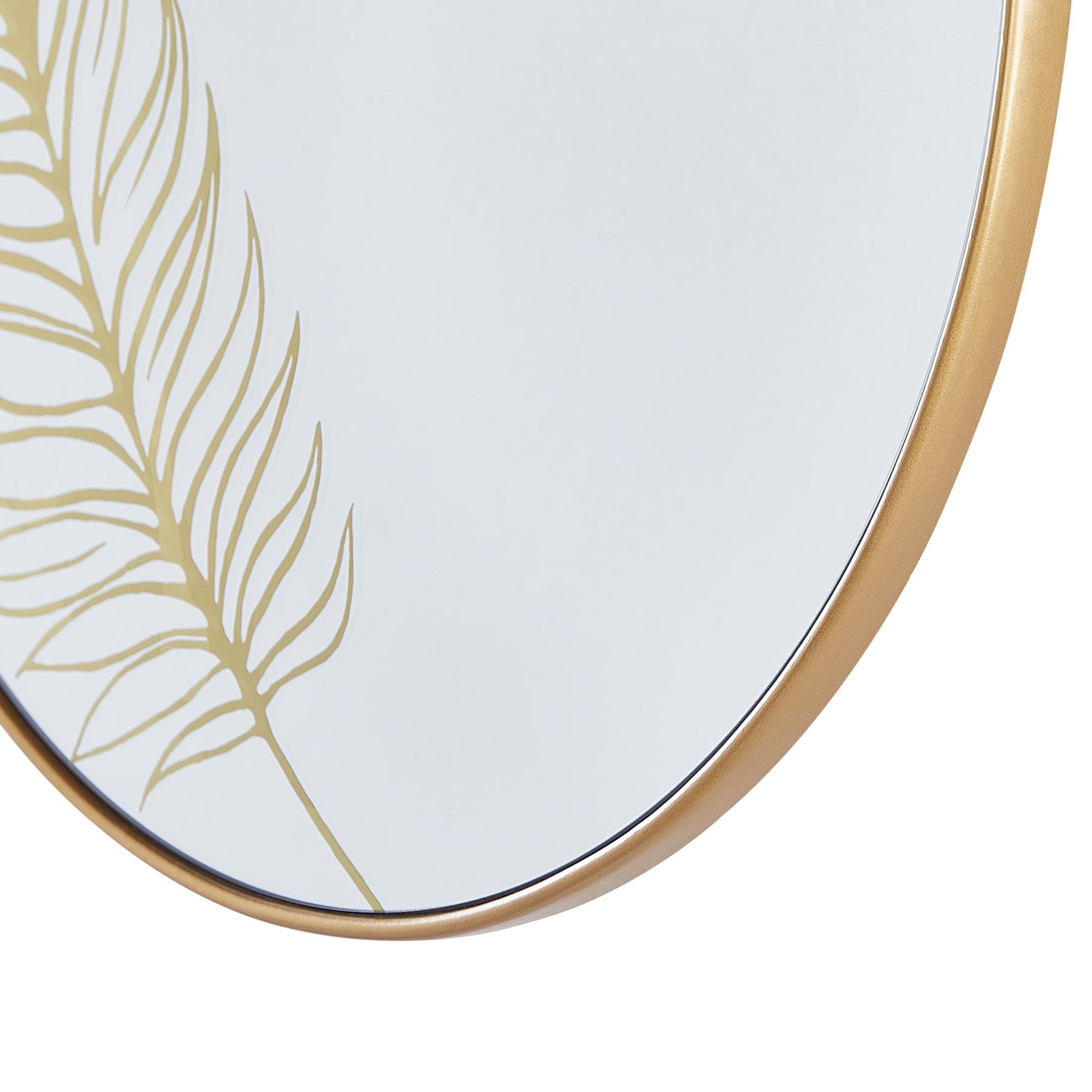 Beliani - SAUVIE - Wandspiegel - Goud - MDF
