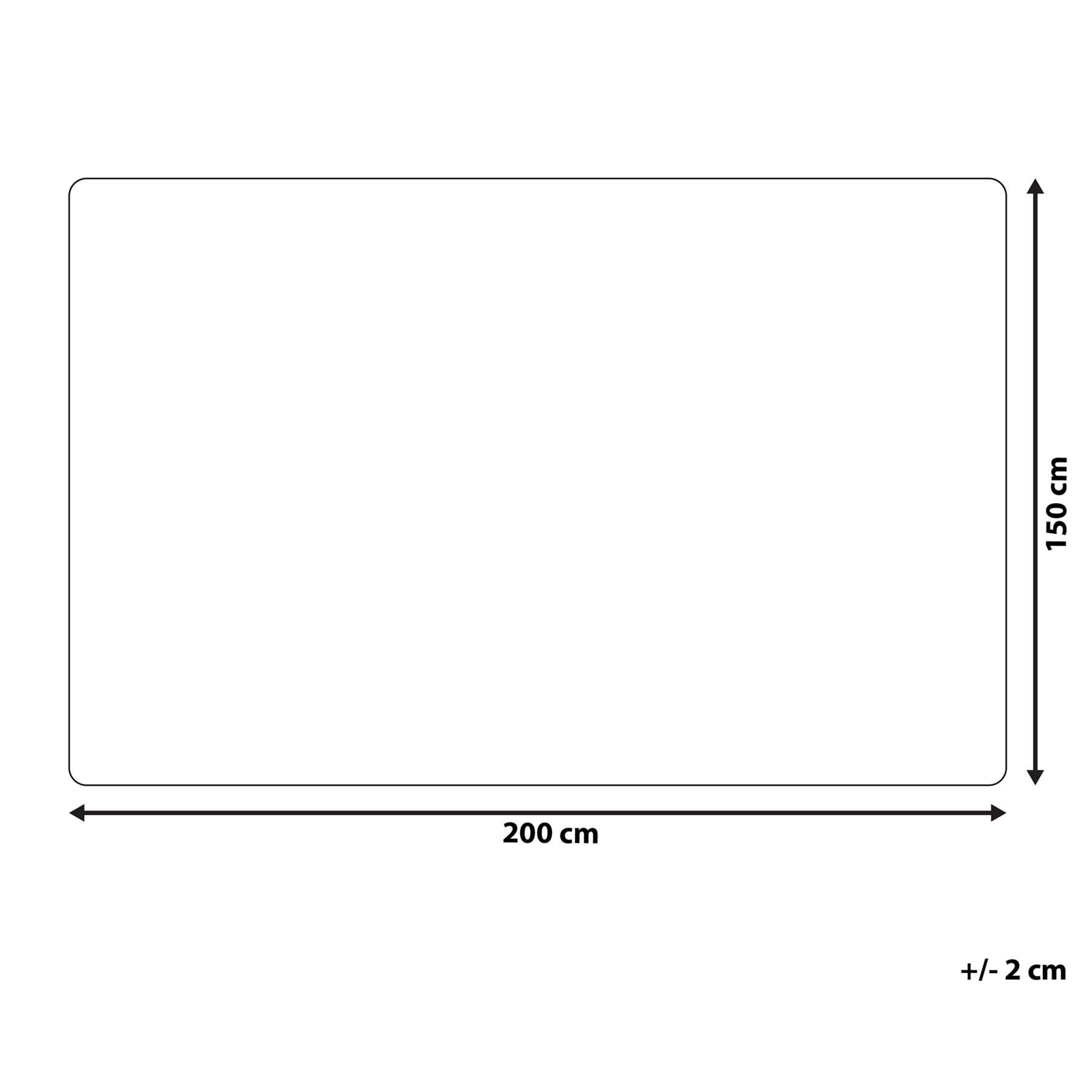 Beliani - CHAAB - Plaid - Grijs - 150 x 200 cm - Polyester