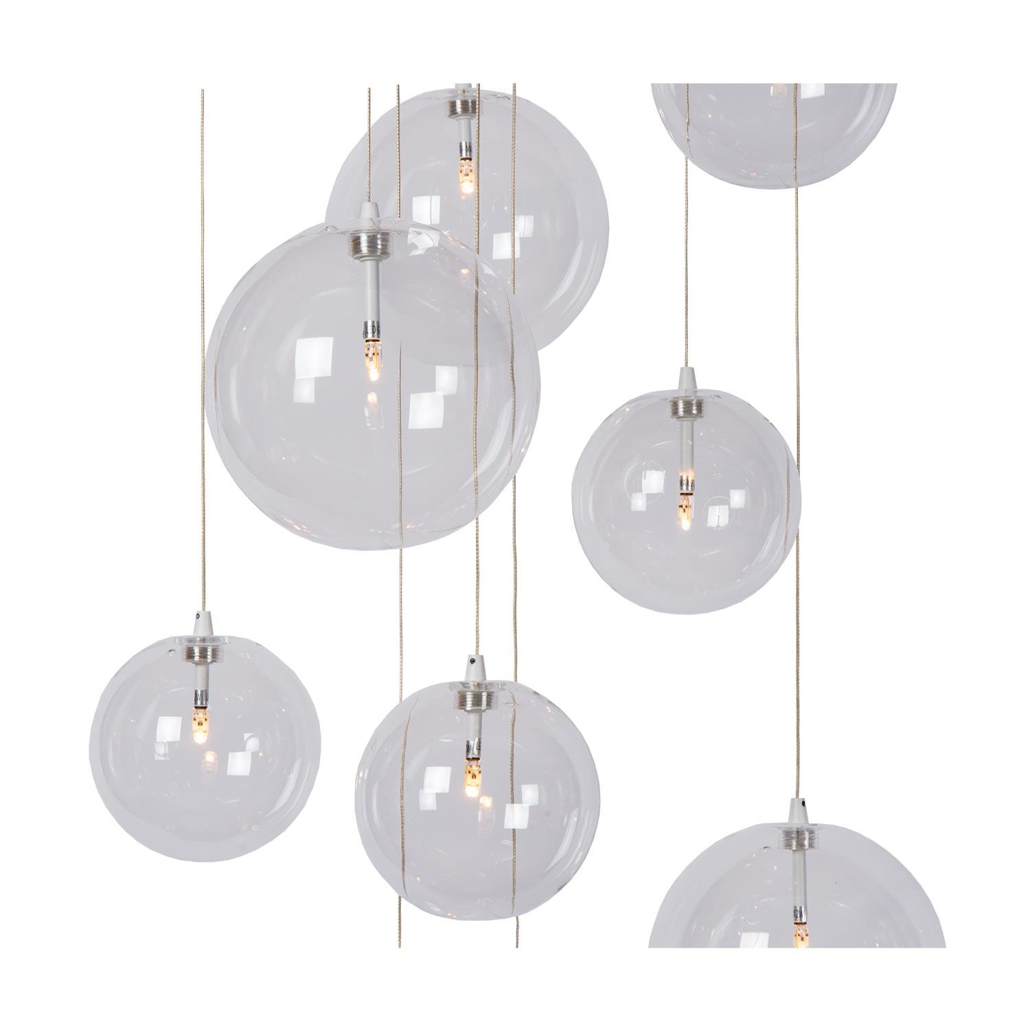 Atmooz Hanglamp Woonkamer Zwart Camau 9 White