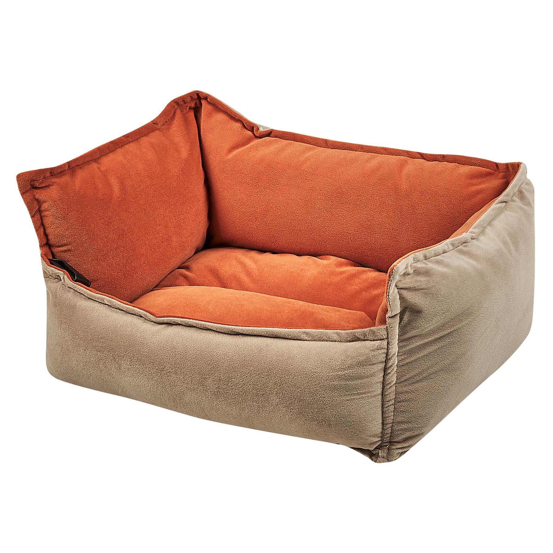 Beliani - IZMIR - Dierenbed - 50 cm - Beige - Fluweel