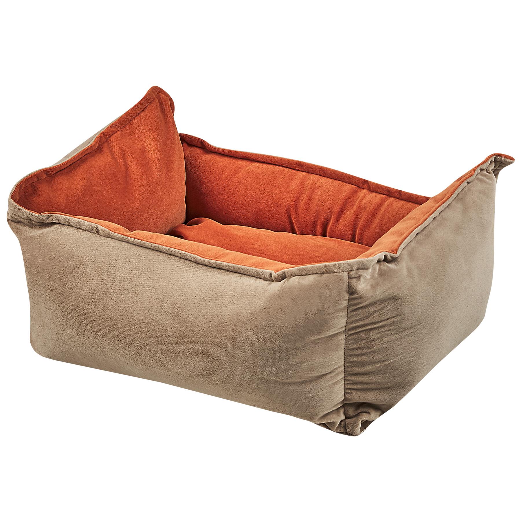 Beliani - IZMIR - Dierenbed - 50 cm - Beige - Fluweel