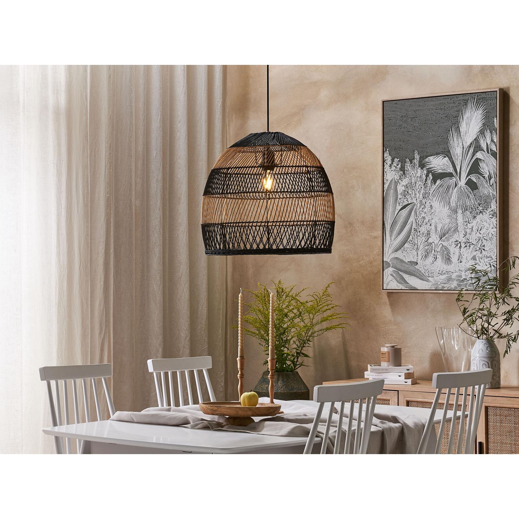 Beliani - BUMI - Hanglamp - Natuurlijk - Rotan