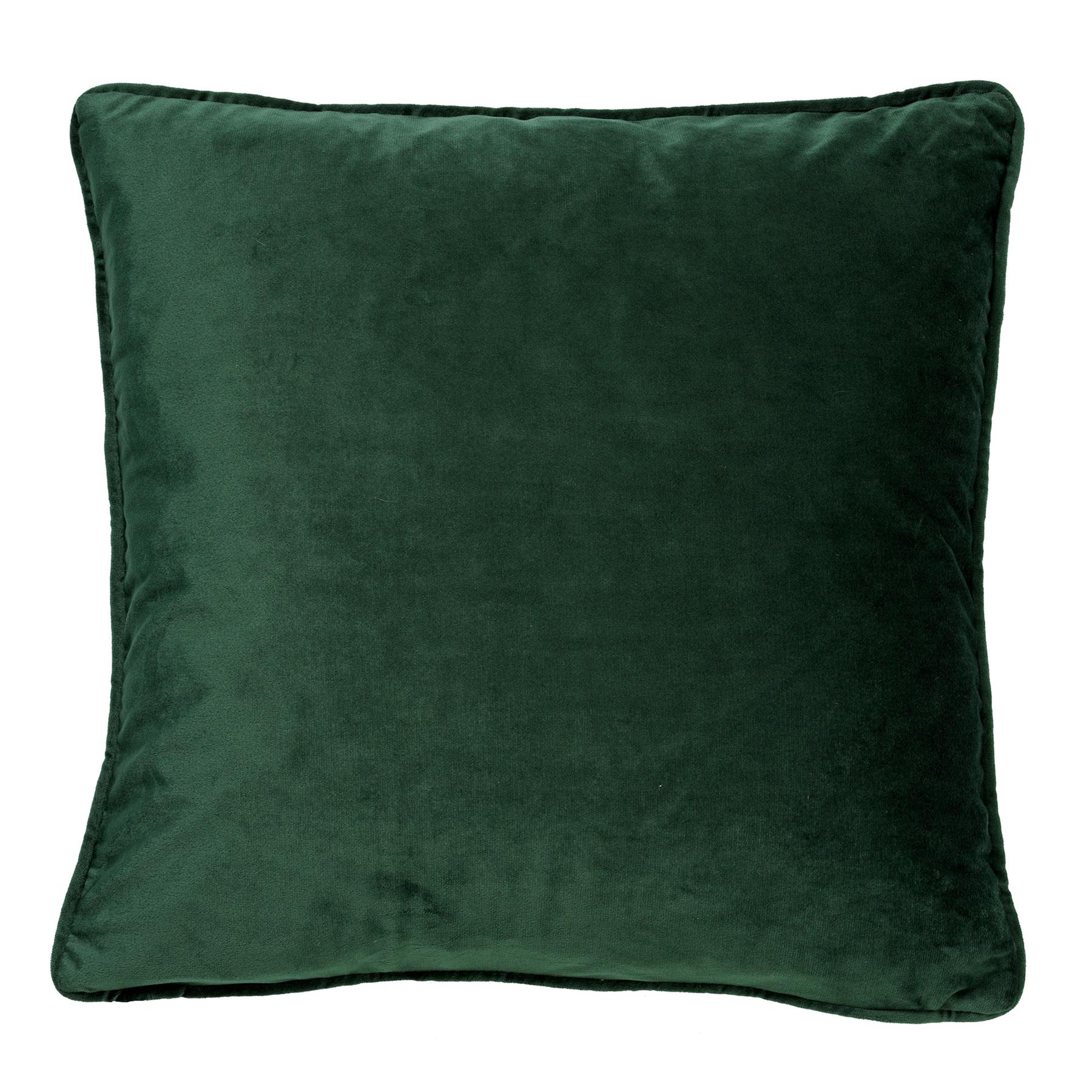 FINN - Sierkussen velvet 60x60 cm - Mountain View - donkergroen