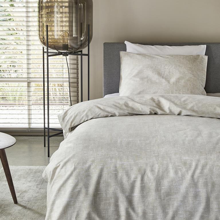 Damai Ebba Dekbedovertrek 140 x 200|220 cm - Beige